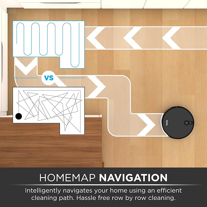 AutoVac Eclipse Robot Vacuum - Alexa Compatible, Mapping Technology, 2200 PA Ultra Strong Suction, 120 Min Runtime, App