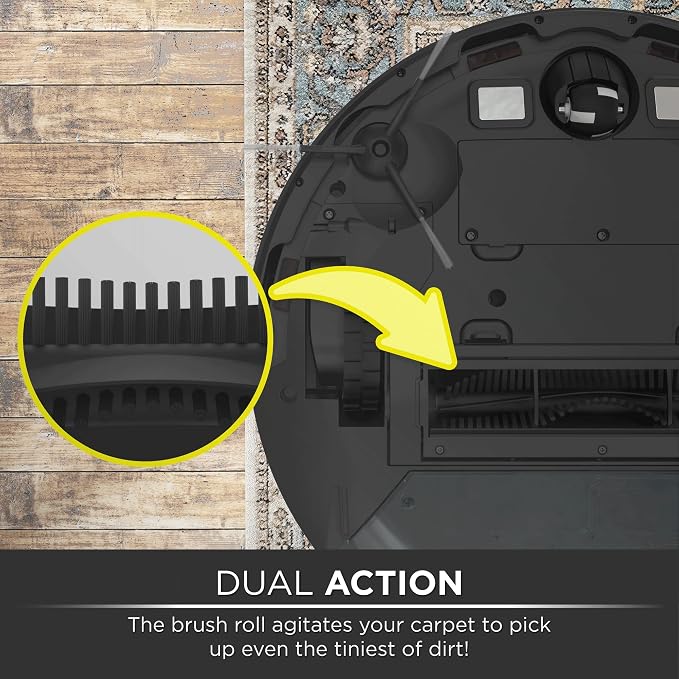 AutoVac Eclipse Robot Vacuum - Alexa Compatible, Mapping Technology, 2200 PA Ultra Strong Suction, 120 Min Runtime, App