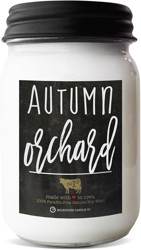 Autumn Orchard - 13oz Beeswax and Soy Candles - Farmhouse Collection - 100% Natural, product image