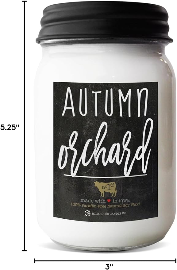 Autumn Orchard - 13oz Beeswax and Soy Candles - Farmhouse Collection - 100% Natural, alternate product view 9