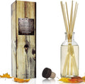 Autumn Woods Reed Diffuser Set - Dark Walnut, English Lavender and White Amber - A Fresh, Earthy, product image