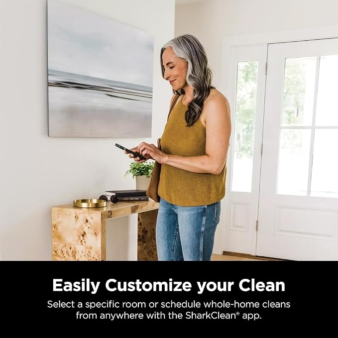 AV2310AE Matrix Self-Emptying Robot Vacuum with No Spots Missed on Carpets and Hard Floors, Precision Home Mapping, Perfect