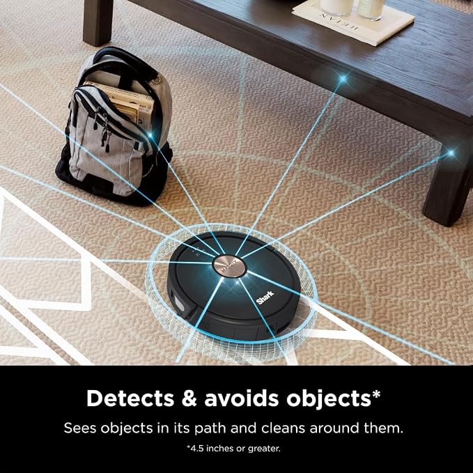 AV2310AE Matrix Self-Emptying Robot Vacuum with No Spots Missed on Carpets and Hard Floors, Precision Home Mapping, Perfect