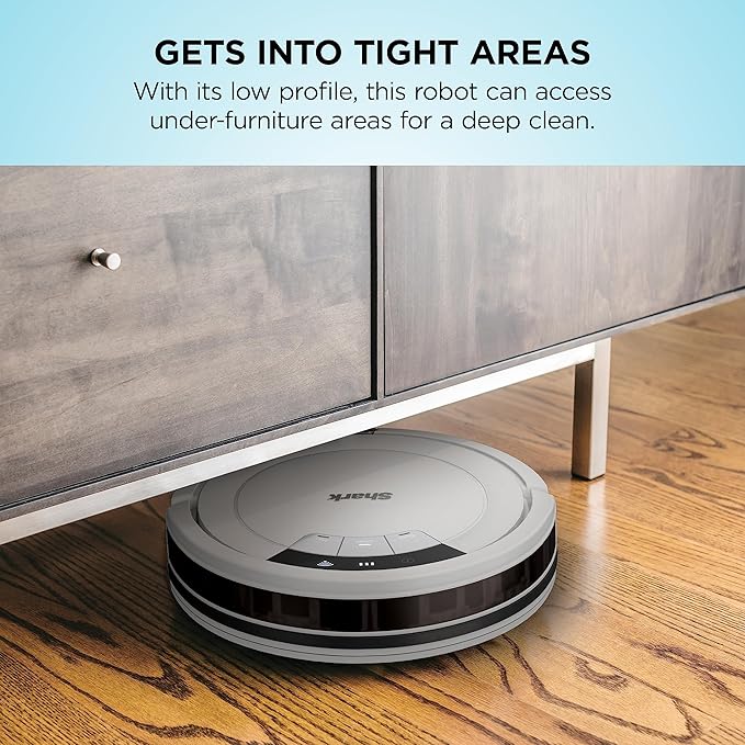 AV752 ION Robot Vacuum, Tri-Brush System, Wifi Connected, 120 Min Runtime, Works with Alexa, Multi Surface Cleaning, White
