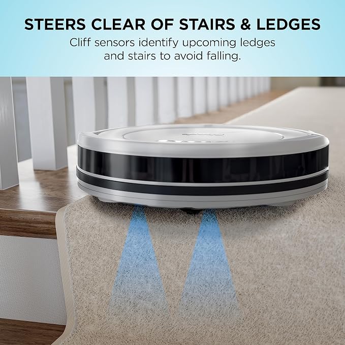 AV752 ION Robot Vacuum, Tri-Brush System, Wifi Connected, 120 Min Runtime, Works with Alexa, Multi Surface Cleaning, White