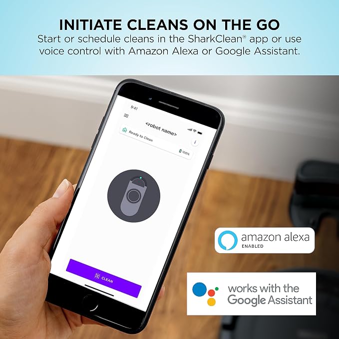 AV752 ION Robot Vacuum, Tri-Brush System, Wifi Connected, 120 Min Runtime, Works with Alexa, Multi Surface Cleaning, White