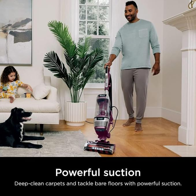AZ3000 Stratos Powered Lift-Away Upright Vacuum with DuoClean PowerFins HairPro, Self-Cleaning Brushroll Odor Neutralizer