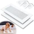 Baby Proofing Soft Silicone Vent Cover for Home Wall/Ceiling/Floor Register of Width 5.3" to 5.9", Length 11.3" to 11.9"