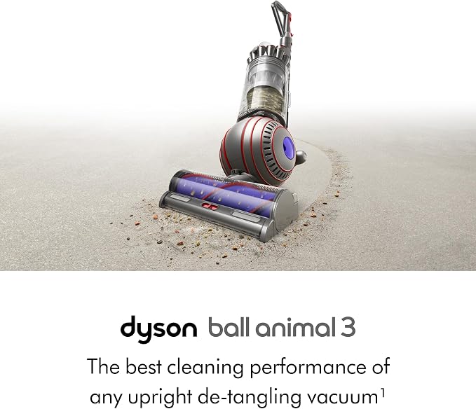Ball Animal 3 Upright Vacuum, Corded, 290AW, De-tangling Motorbar Cleaner Head for All Floors, 3 Suction Modes, alternate