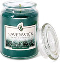 Balsam & Amber Soy Blend 22-oz Large Jar Candle, Long Lasting 110-130 Hour Burn Time with Single Cotton Wick, product image