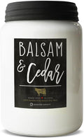 Balsam & Cedar - 26oz Beeswax and Soy Candles - Farmhouse Collection - 100% Natural, product image