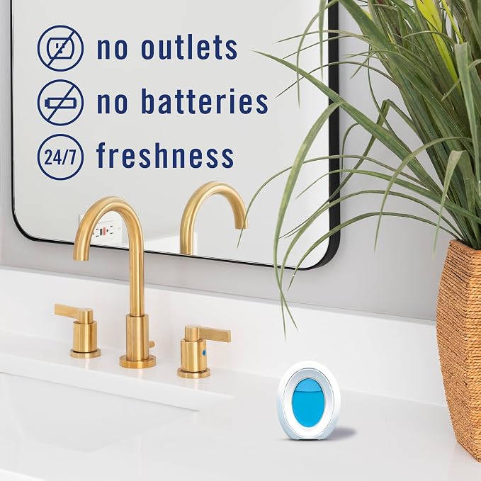 Bathroom Air Freshener, Odor-Fighting, Plug In Alternative, Air Fresheners for Home and Bathroom and Kitchen, alternate