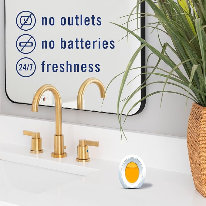 Bathroom Air Freshener, Odor-Fighting, Plug In Alternative, Air Fresheners for Home and Bathroom and Kitchen, alternate