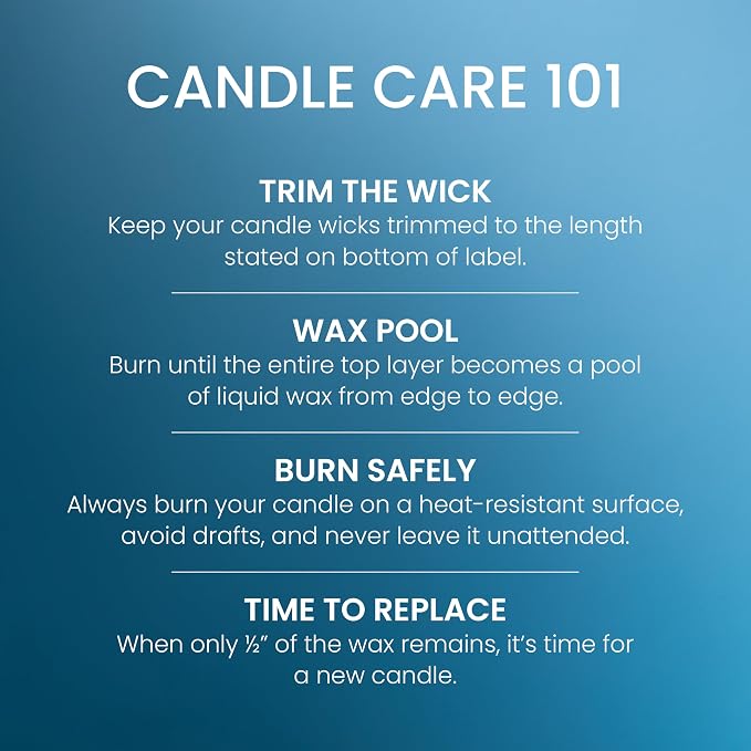 Beach Escape, Scented Candle, 22oz Large Jar with up to 150 Hour Burn Time, Giftable, alternate product view 5