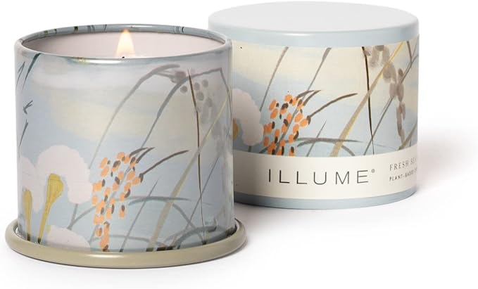 Beautifully Done Essentials Fresh Sea Salt Demi Vanity Tin Scented Candle, alternate product view 5