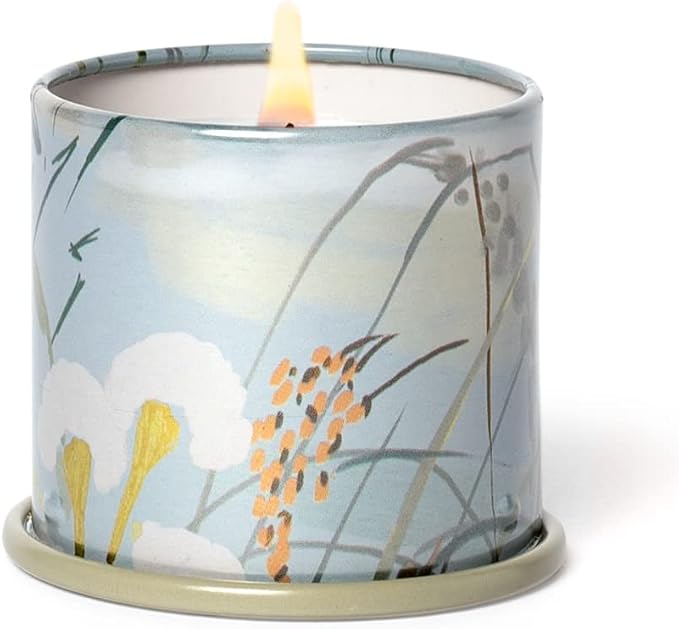Beautifully Done Essentials Fresh Sea Salt Demi Vanity Tin Scented Candle, alternate product view 7