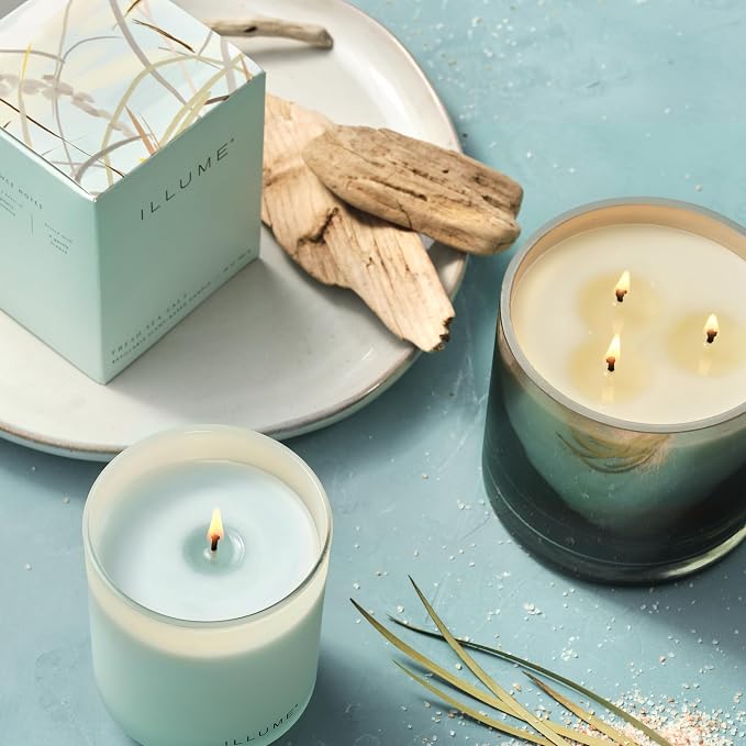 Beautifully Done Essentials Fresh Sea Salt Demi Vanity Tin Scented Candle, alternate product view 9