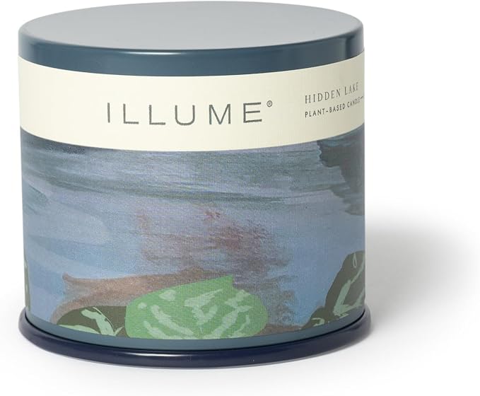 Beautifully Done Essentials Hidden Lake Vanity Tin Scented Soy Candle, product image