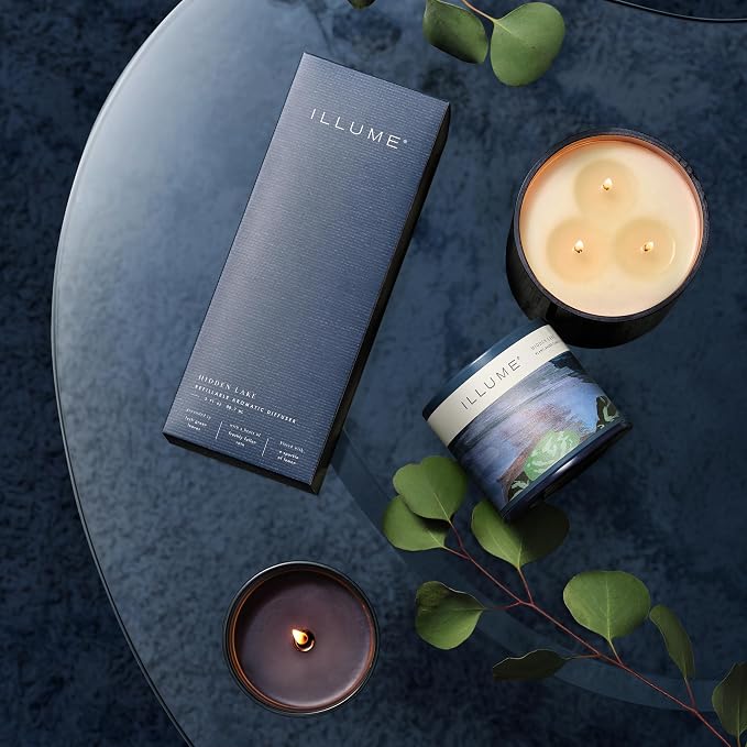Beautifully Done Essentials Hidden Lake Vanity Tin Scented Soy Candle, alternate product view 8