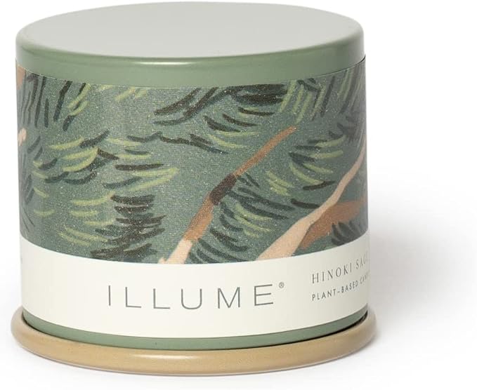 Beautifully Done Essentials Hinoki Sage Demi Vanity Tin Scented Candle, product image