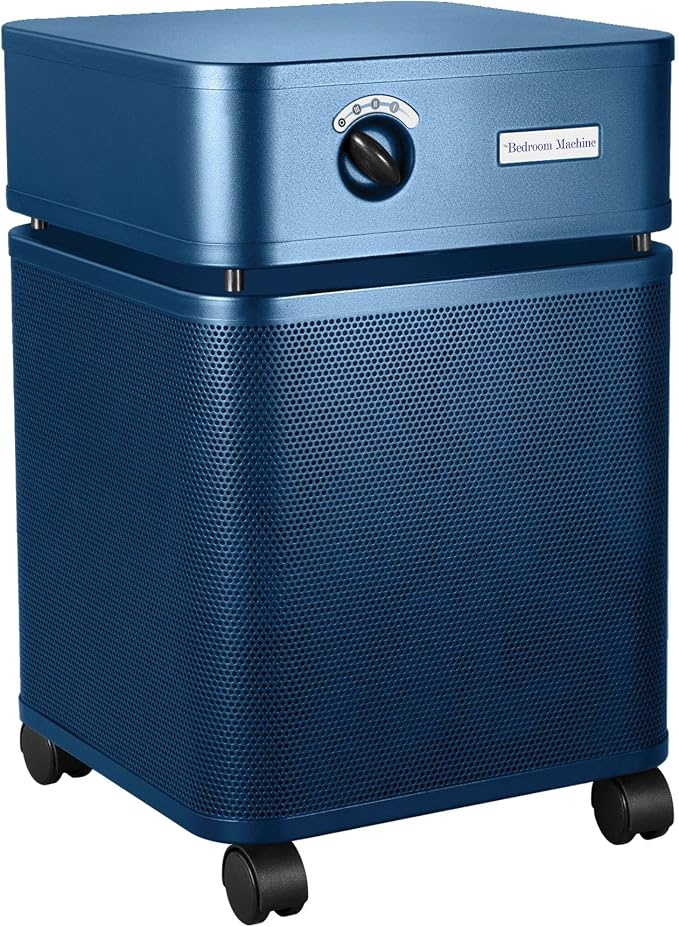 Bedroom Machine Midnight Blue - Advanced 5 -Stage Filtration HEPA Air Purifiers For Home with Activated Carbon & Zeolite
