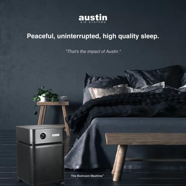 Bedroom Machine Midnight Blue - Advanced 5 -Stage Filtration HEPA Air Purifiers For Home with Activated Carbon & Zeolite