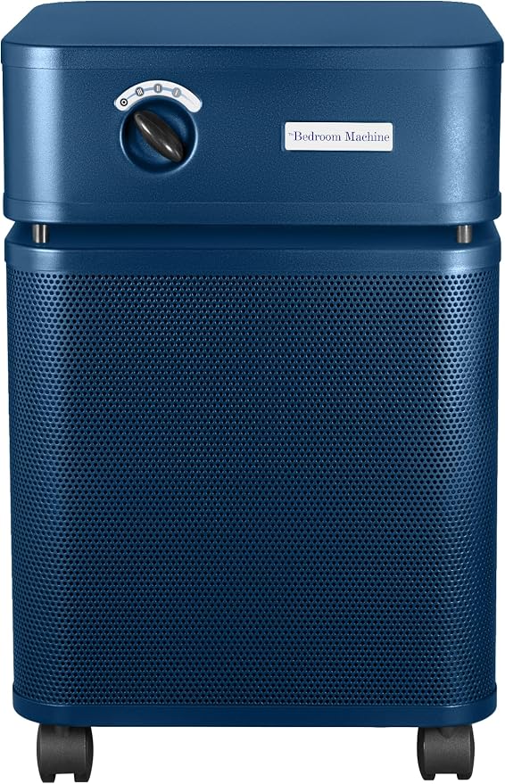 Bedroom Machine Midnight Blue - Advanced 5 -Stage Filtration HEPA Air Purifiers For Home with Activated Carbon & Zeolite