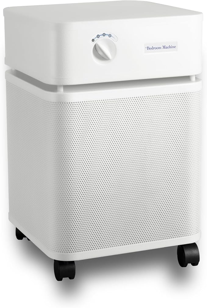 Bedroom Machine White - Advanced 5 - Stage Filtration Air Purifiers For Home with Activated Carbon & Zeolite - Ideal as Air