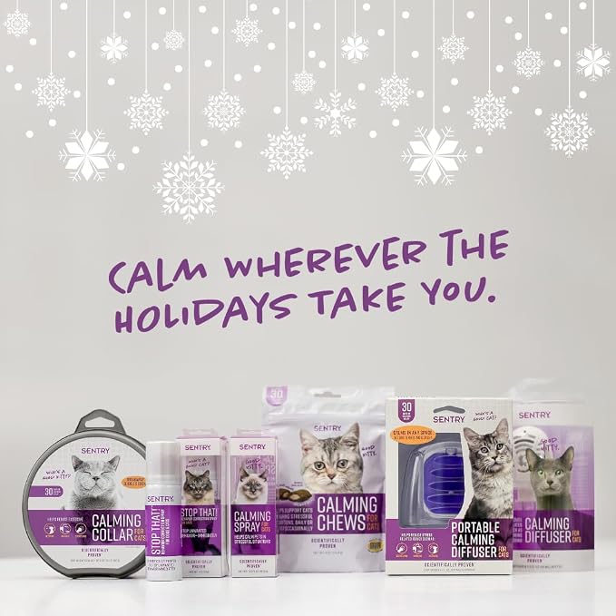 Behavior Portable Calming Diffuser Refill for Cats, Reduces Stress and Bad Behavior with Calming Phereomones, alternate