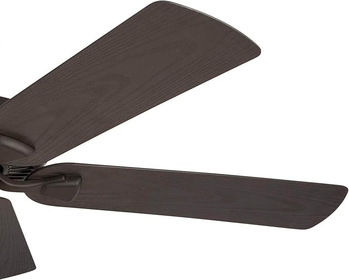 Belmar 52 Inch Ceiling Fan Without Light, Outdoor Ceiling Fan with Pull Chain, Tri-Mount Traditional 5 Blade Design, ETL Wet