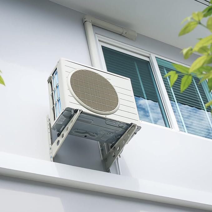 Mini Split Line Set Cover Kit, Decorative PVC Line Cover Kit for Mini Split Air Conditioners and Heat Pumps 3" Wx16.1'