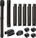 Mini Split Line Set Cover Kit, Decorative PVC Tubing Cover Kit for Mini Split Air Conditioners and Heat Pumps, 3" 10