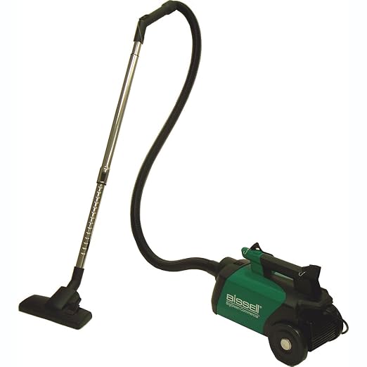 BigGreen Commercial BGC3000 Portable Canister Vacuum, Green, Black, product image