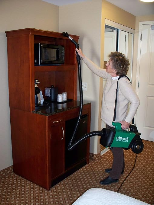 BigGreen Commercial BGC3000 Portable Canister Vacuum, Green, Black, alternate product view 5