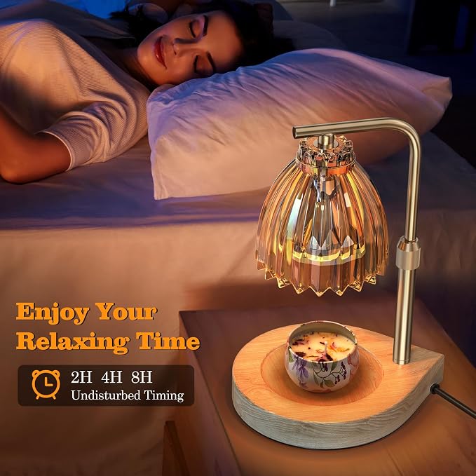 Birthday Gifts for Women Candle Warmer Lamp with Adjustable Height, Timer & Dimmer, Birthday Gifts for Women, alternate