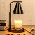 Black Candle Warmer Lamp with Timer, Height Adjustable Electric Lamp Candle Warmer, Black Home Room Decor Aesthetic, Birthday