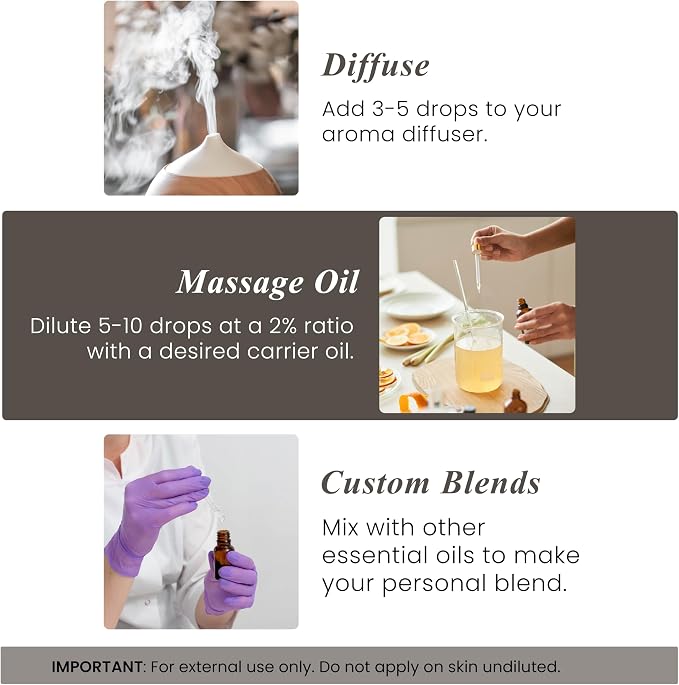 Black Pepper Essential Oil – 1 Fl Oz – 100% Pure and Natural – Premium Grade Essential Oil for Diffuser and, alternate