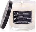 | Black Rose & Oud | Luxury Scented Soy Jar Candle | Hand Poured in The USA | Highly Scented & Long Lasting- 6, product image