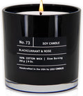 | Blackcurrant & Rose | Smells Musky & Floral | Luxury Scented Soy Jar Candle | Hand Poured in The USA | Highly, product