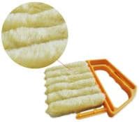 Blind Cleaner Brush, Blinds Dust Shutters, Mini Washable & Removable Window Air Conditioner Duster With 7 Slat Handheld