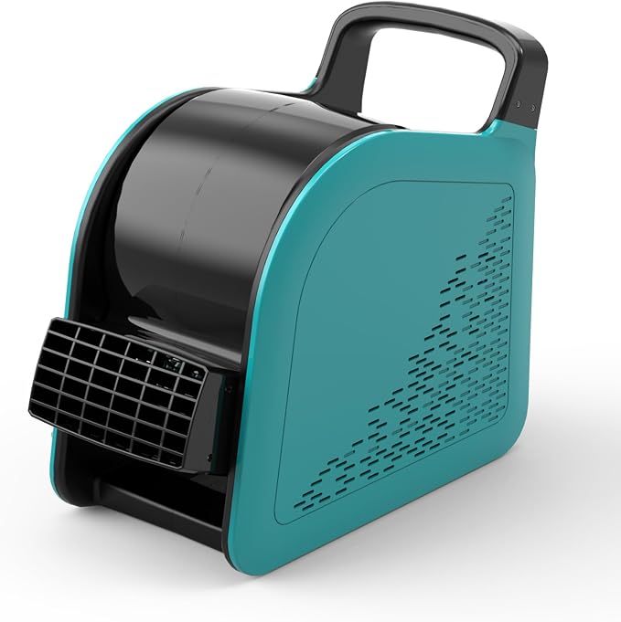 Blower Fan for Drying Cooling and Ventilating, Air Mover for Home Garage Workshop and Job Site Use, Air Mover Blower Fan with