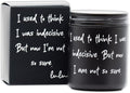 | Blue Citrus | Funny Gifts Scented Soy Jar Candle | Hand Poured in The USA | Highly Scented & Long Lasting (8, product image
