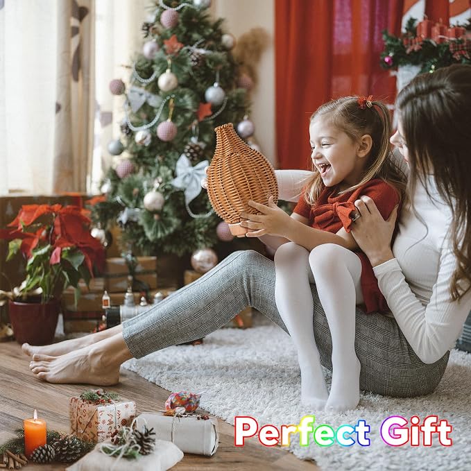 Boho Essential Oil Diffuser for Home Rattan Weaving with Remote Control, 100mL 7 Changing Color Lights Ultrasonic Aroma