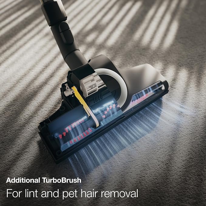 Boost CX1 Cat & Dog - Bagless canister vacuum cleaner, lightweight, compact and corded with vortex technology, TurboBrush and