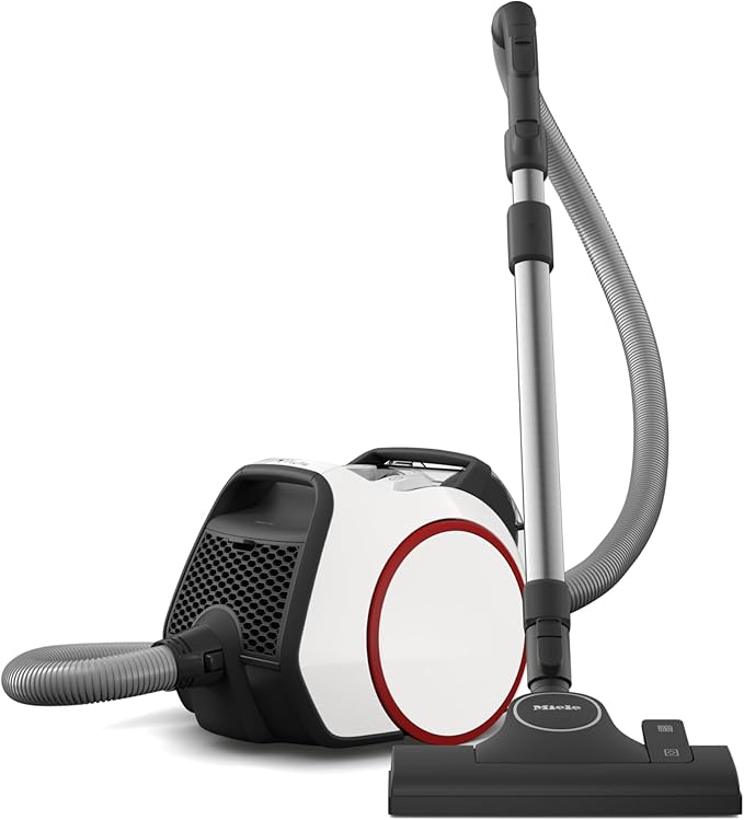 Boost CX1 PowerLine SNRF0 Bagless Canister Vacuum Cleaner in Lotus White, Compact, product image