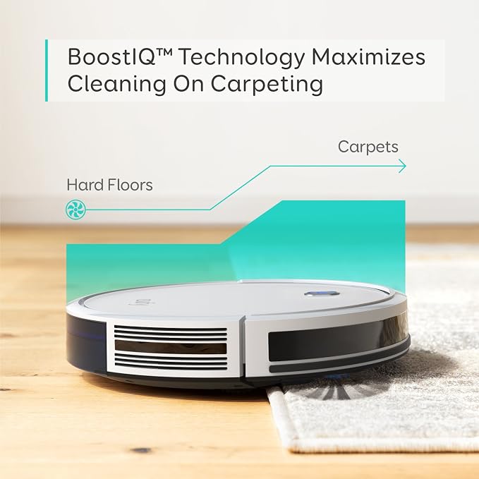 BoostIQ RoboVac 11S (), Robot Vacuum Cleaner, Super-Thin,Powerful Suction, Quiet, Self-Charging Robotic Vacuum Cleaner