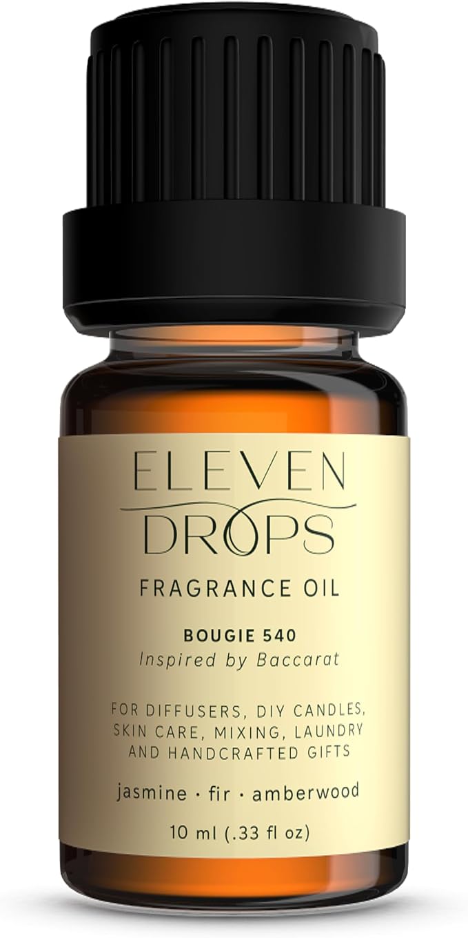 Bougie 540 Diffuser Oil – Premium Fragrance Oil with Radiant Amber & Jasmine Notes – Elegant Aroma for Cold Air Diffusers