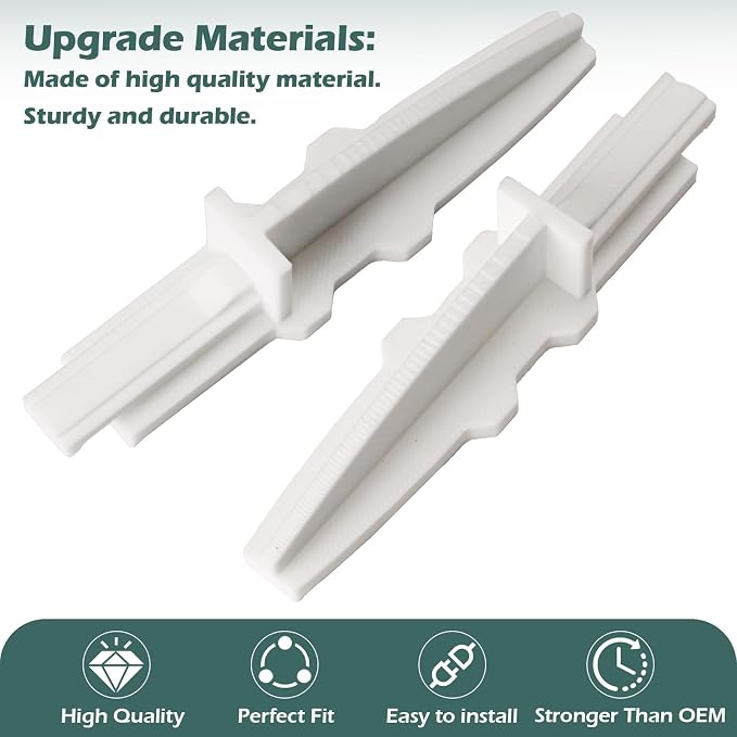 Box Fan Replacement Feet for 20" Box Fan Feet,Stronger Than Original,Anti-Tip Foot Set Accessory, 2 Sets of 2 Feet, 4