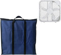Box Fan Storage Cover, Waterproof & Dustproof Window Box Fan Covers with Handles, Square Fan Cover 21"L x 21"H x 5"W, product