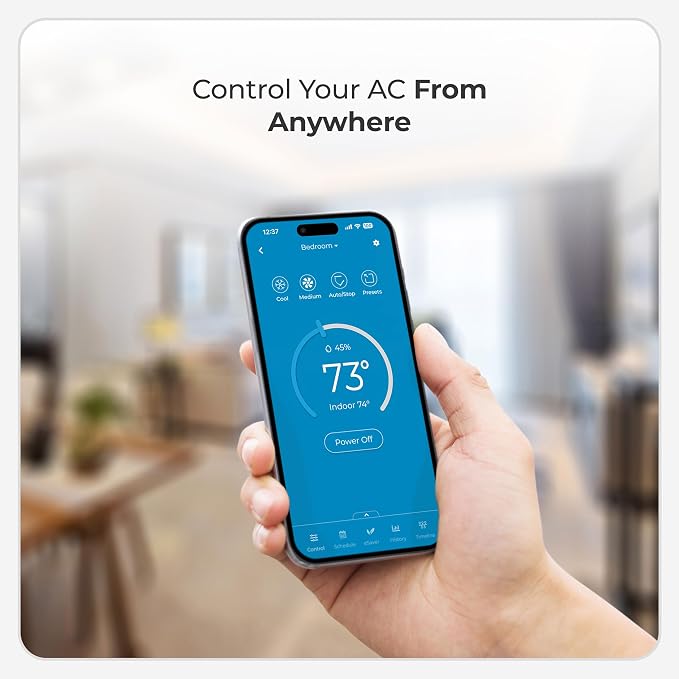 Breez Max Smart AC Controller | AHR Product of the Year WiFi Thermostat for Mini-Split, Window, Portable AC/Heat Pump |